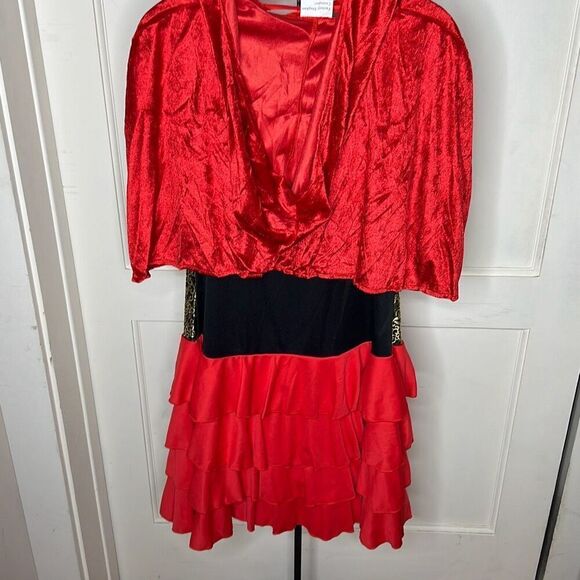 Dreamgirl Women's Little Red Riding Hood Costume Halloween Cosplay Outfit Medium - Picture 6 of 6